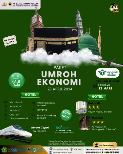 Umroh Ekonomi 12 Hari