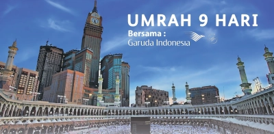 Umrah 9 Hari by Garuda Indonesia (Bintang 5)