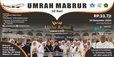 Umroh Liburan Akhir Tahun