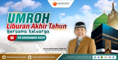 Umroh Reguler 25 Desember 2024